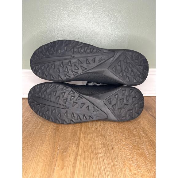 ADIDAS MENS 5.5 PREDATOR ACCURACY.3 TF TURF SOCCER SHOES BLACK OUT LACE UP - Picture 6 of 7